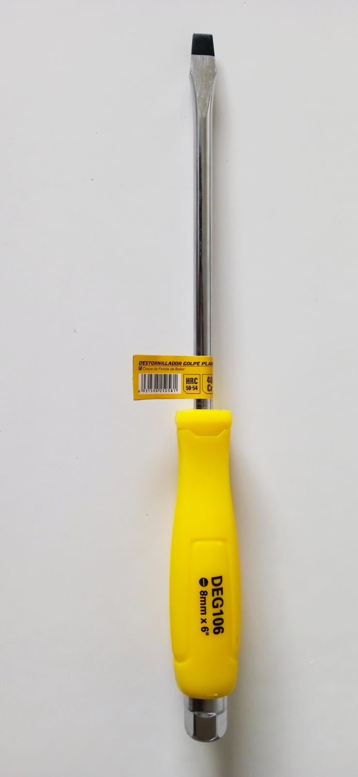 Destornillador de Golpe 6"