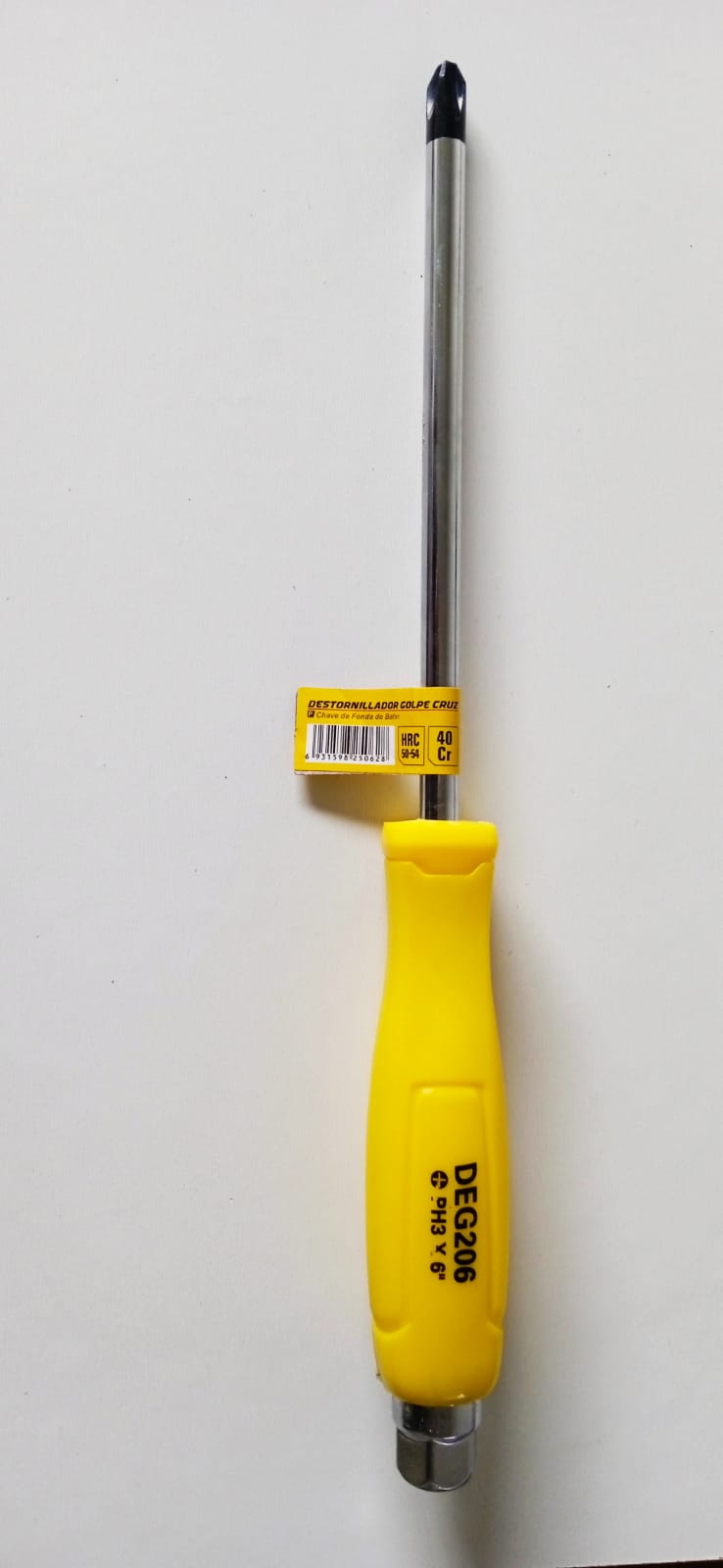 Destornillador de golpe 6" Phillips