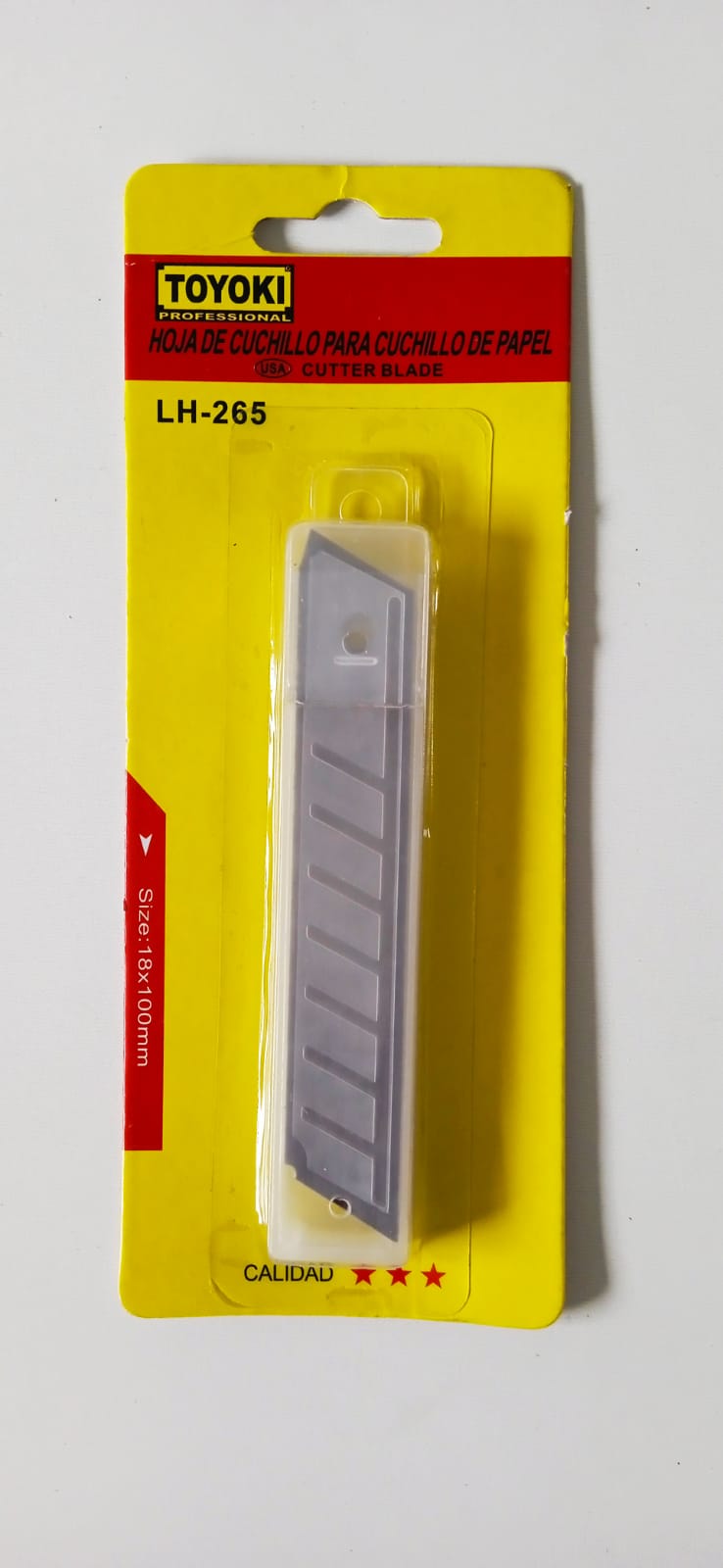 Repuesto de Trincheta larga x 10 unidades