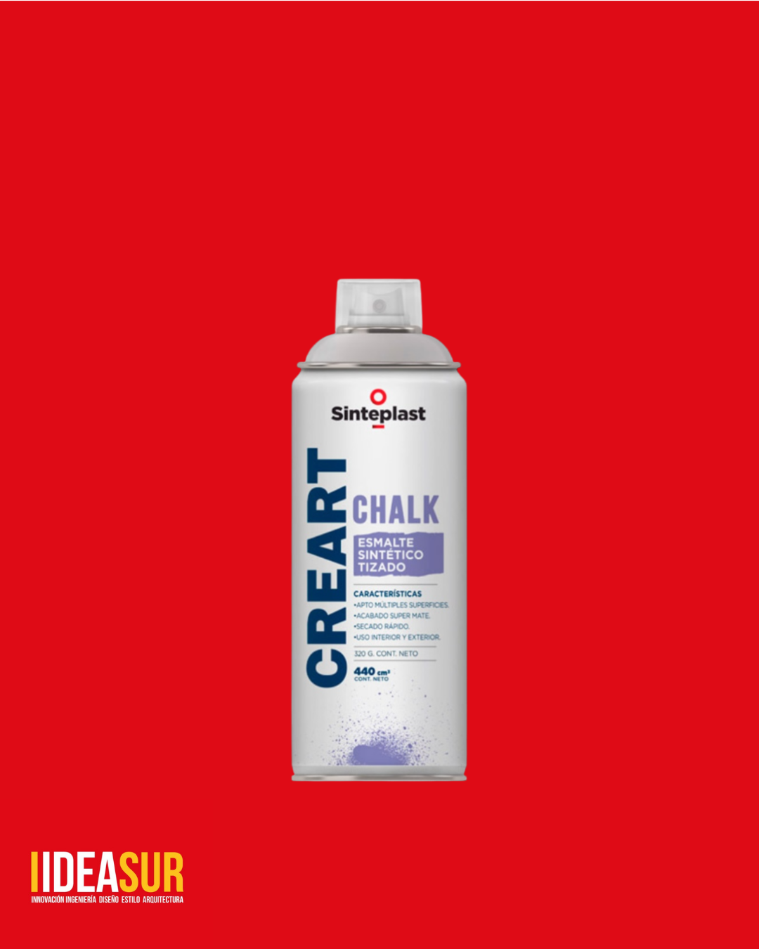 CREART CHALK AEROSOL- Esmalte sintético tizado