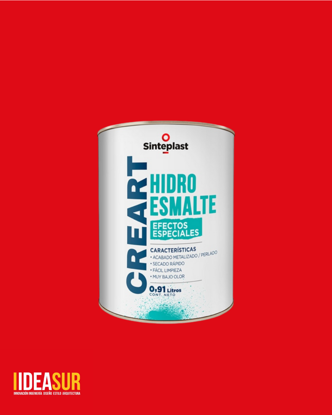 CREART HIDROESMALTE Efectos espaciales- Metalizado 0,91L.