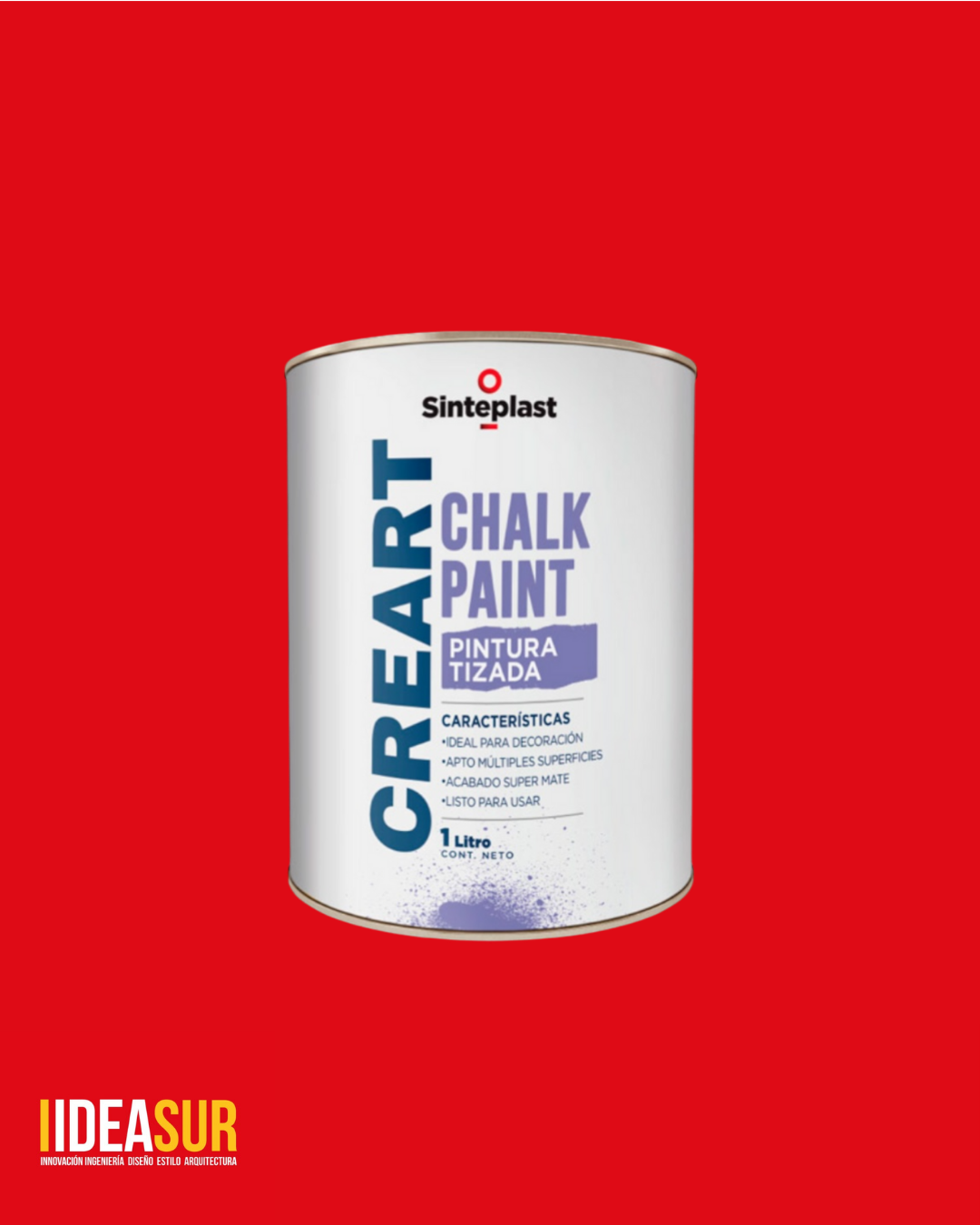 CREART CHALK PAINT Pintura Tizada 1L.