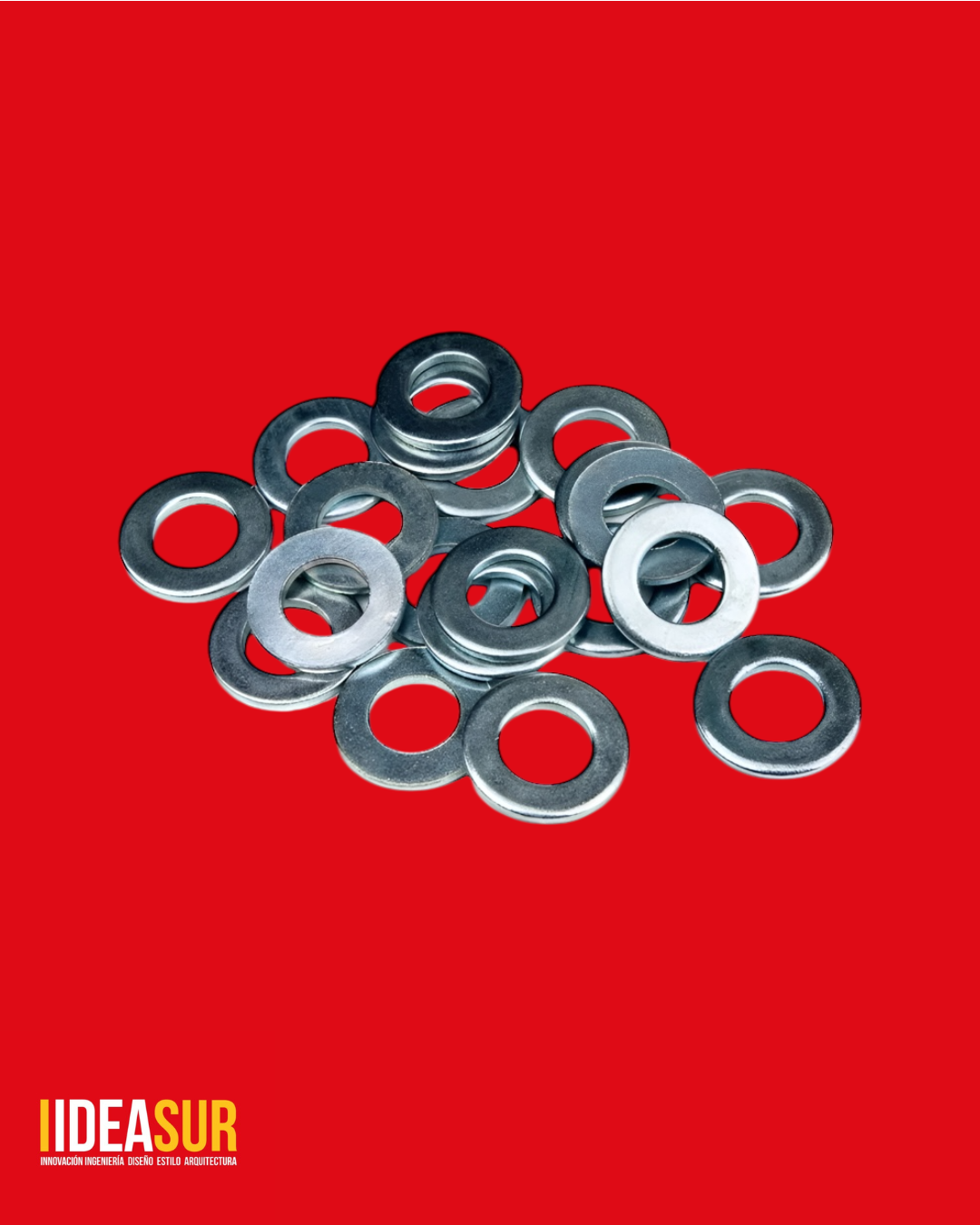 Arandela Plana Inoxidable 1/4 MED 6.5 x 19 x 1.5