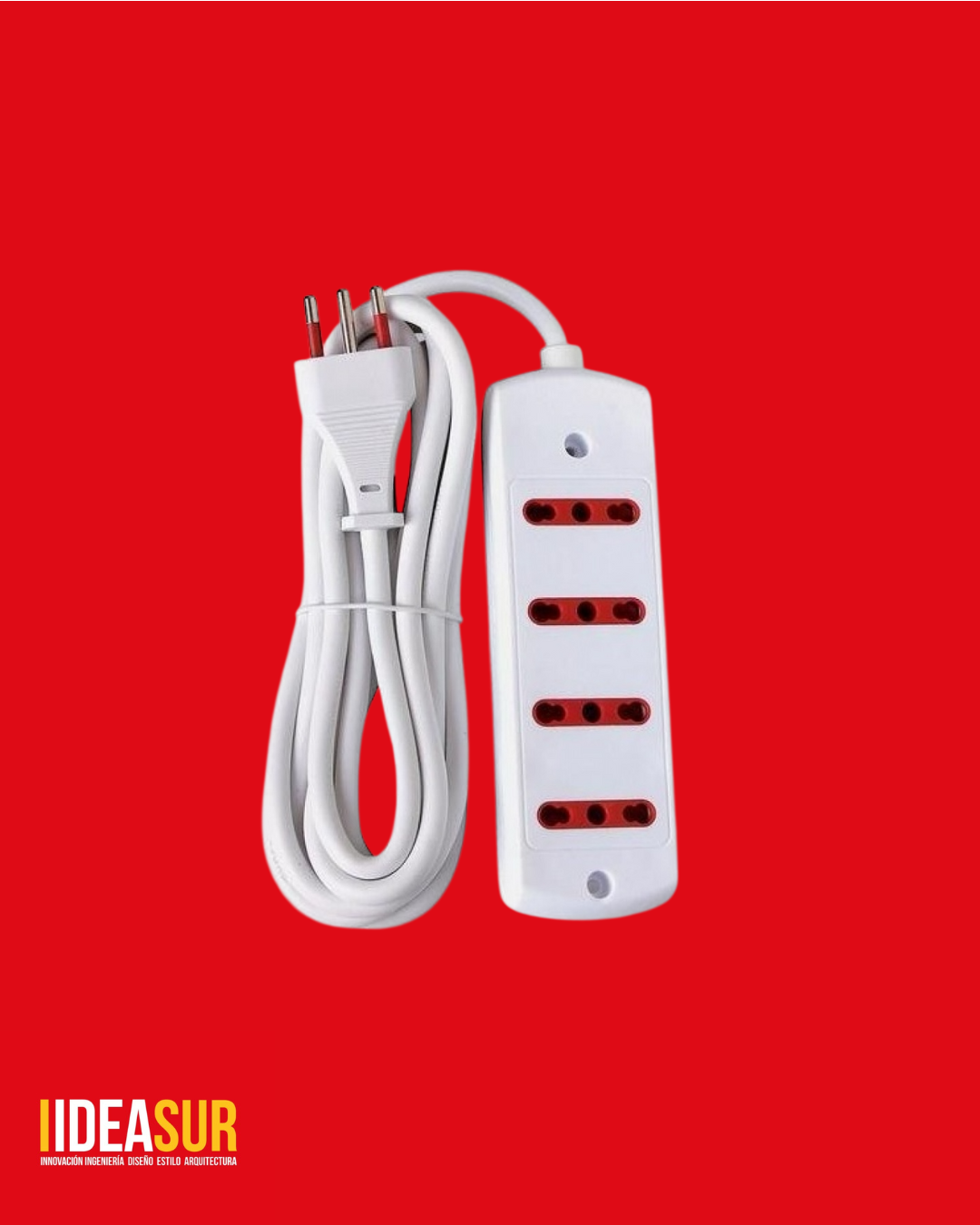 Alargue Zapatilla 3MTS 4 Tomas Tres En Limnea