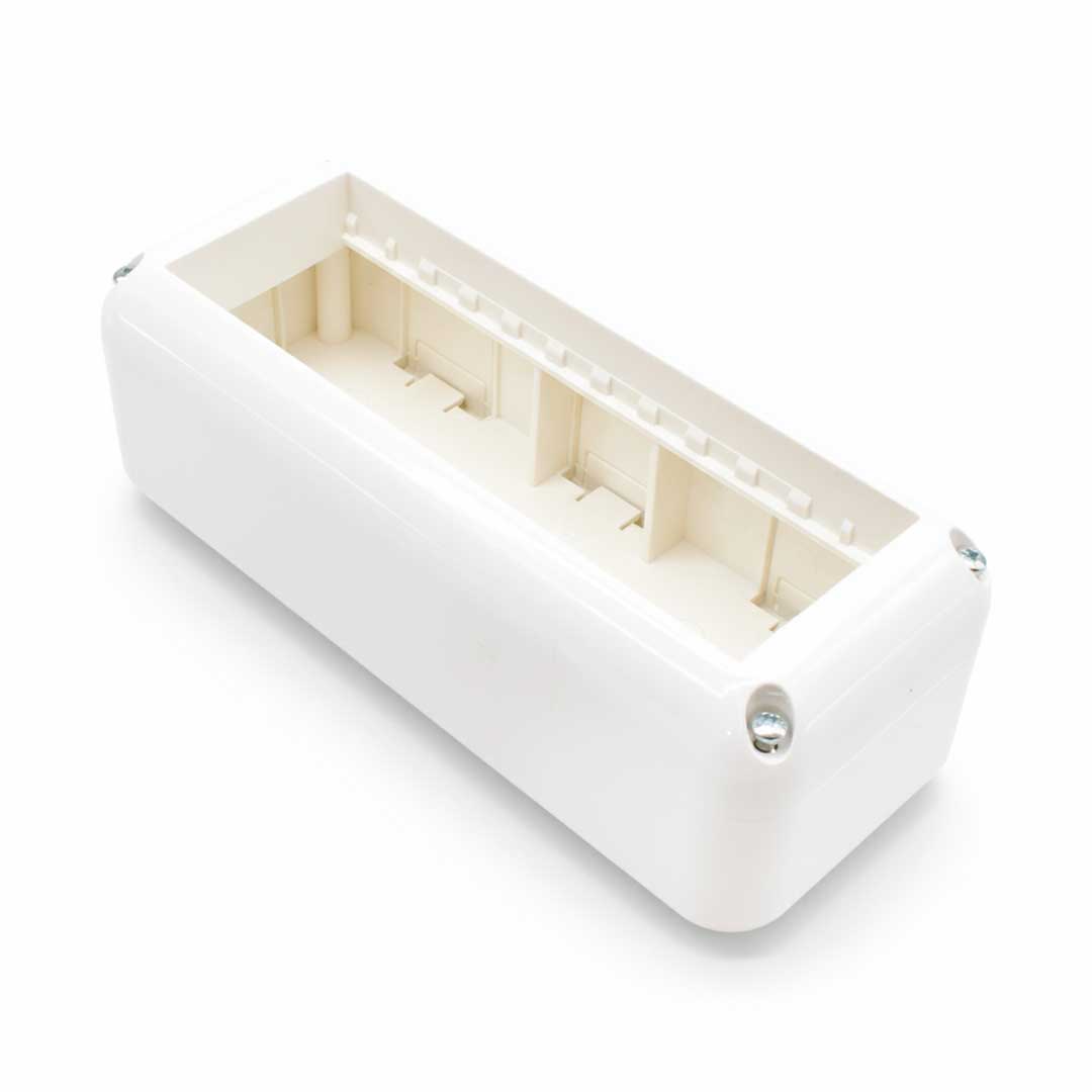 CAJA EXTERIOR 6 MODULO PRESTA BLANCA