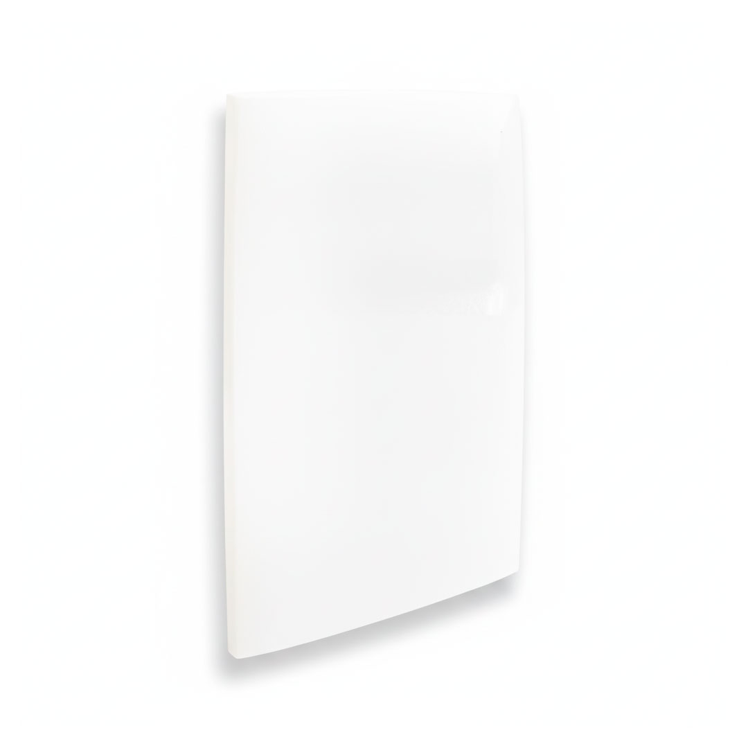 PLAQUETA CIEGA PRESTA BLANCA