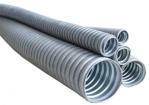 CAÑO METALICO FLEXIBLE FORRADO PVC
