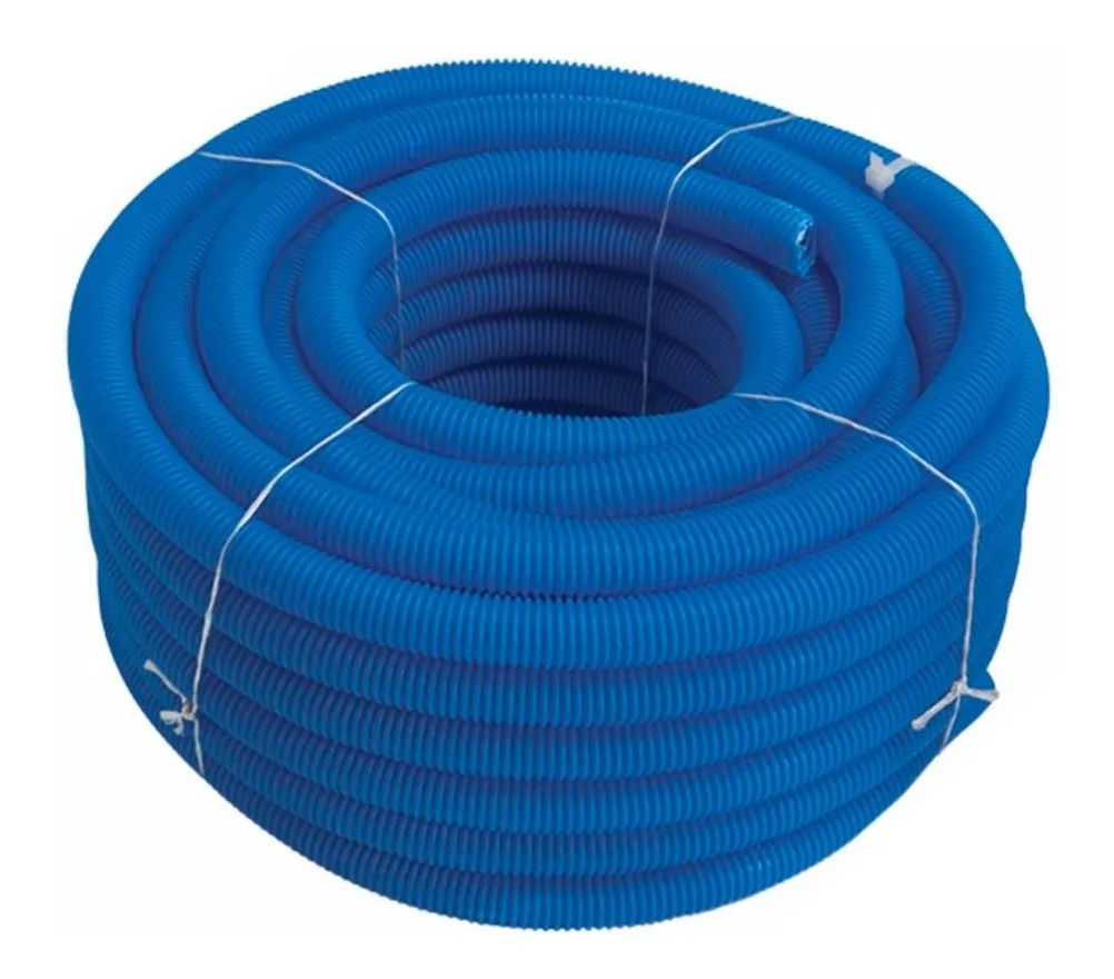 CAÑO CORRUGADO AZUL ANTILLAMA 50 MTS - MOLVENO