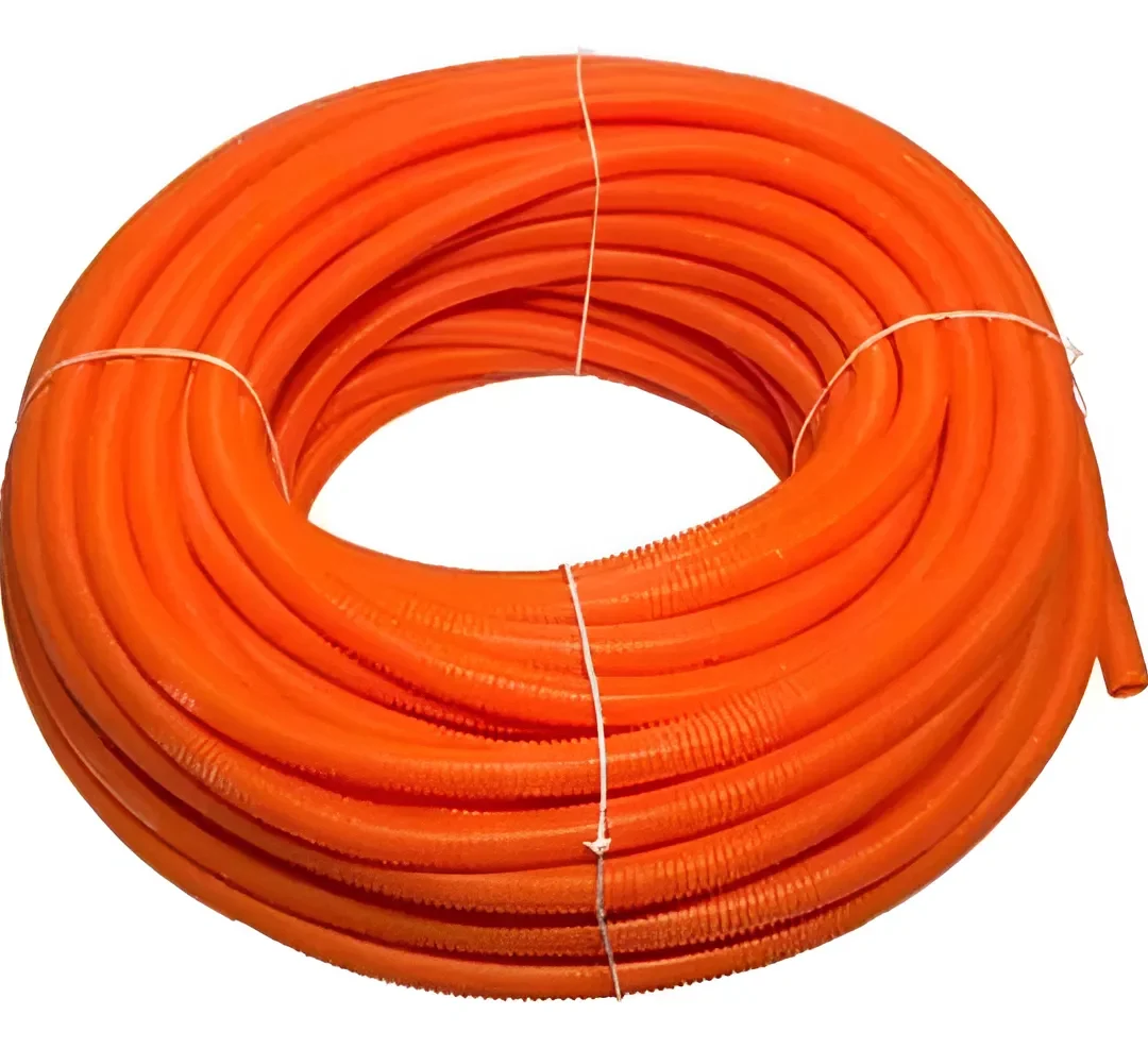 CAÑO CORRUGADO NARANJA 50MTS MOLVENO