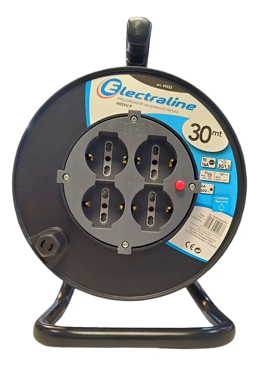 ENROLLADOR PROFES. 30MTS 3G1.5mm