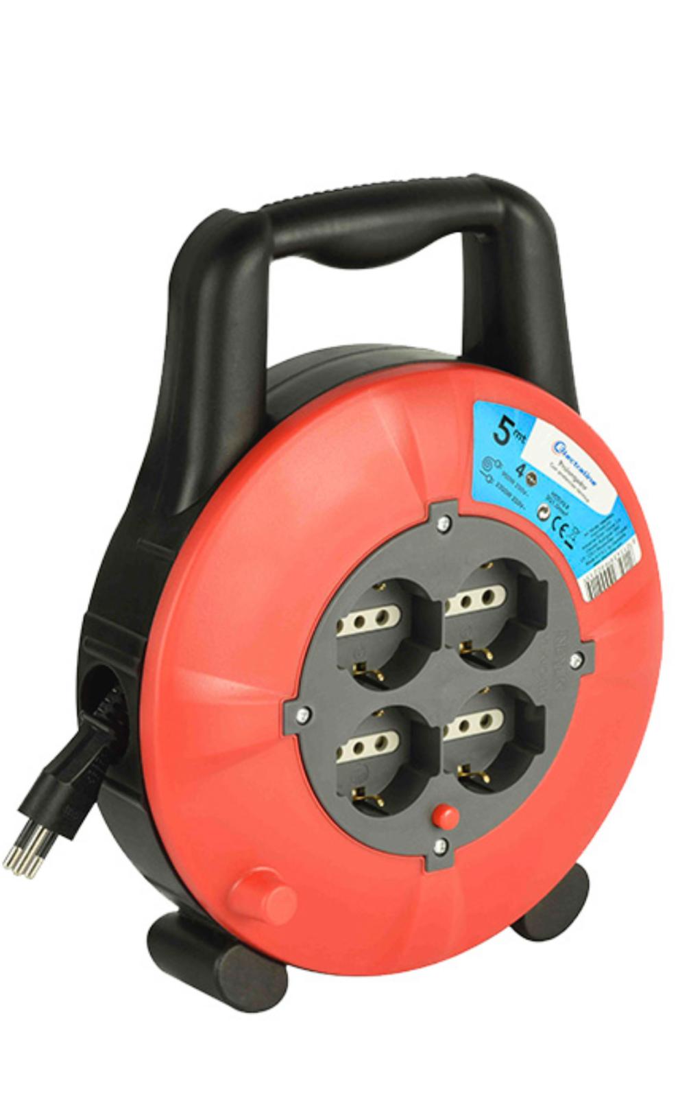 ENROLLADOR DOMEST 5MTS 3x1.0mm2