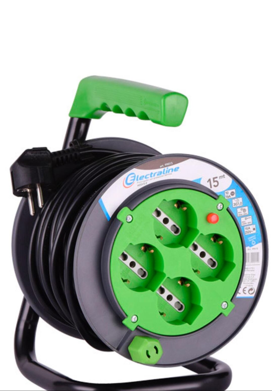 ENROLLADOR PROFES. 15MTS 3x1.0mm2 C